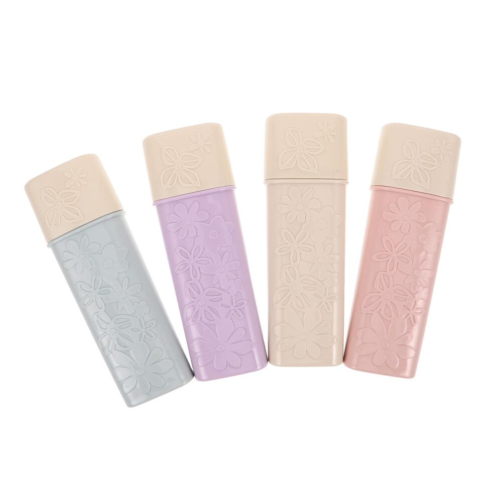 Plastic Toothbrush Box 4Pack With Dustproof Cover Travel Toothbrush and Toothpaste Holder for Bathroom and Storage Case