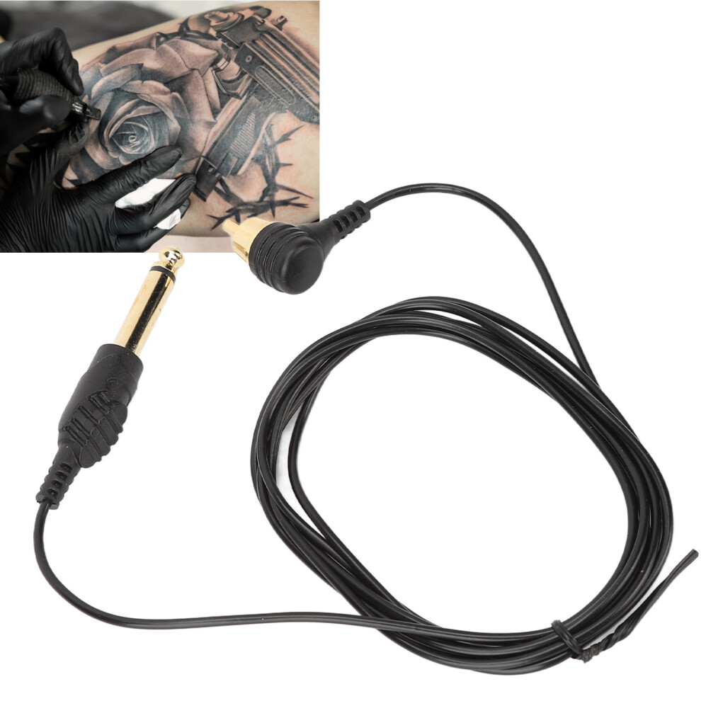 6.2ft RCA Tattoo Clip Cord 1.9m TPE Power Supply Cable for Tattoo Machine