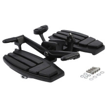 Repose-Pieds de Moto pour Goldwing GL1800 F6B 2001-2017, Pièces de Pédales Élargies Modifiées, Noir