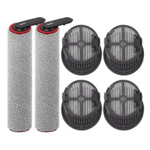 6-Teiliges Rollenbürsten-Filterset für für Mova X4 Pro Nass-Trockensauger, Ersatzteile, Hauptbürste, HEPA-Filter