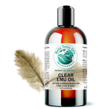 Bella Terra Öle - Klare Emu-Öl 16 oz - Feiern Sie das beste Schönheitsgeheimnis der Natur, angereichert mit Omega-Fettsäuren