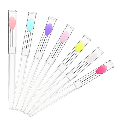 300 Pack Engångs Lip Gloss Applicators Lipstick Wands Makeup Set (Guld-300st)