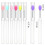300 Pack Engångs Lip Gloss Applicators Lipstick Wands Makeup Set (Guld-300st) 2