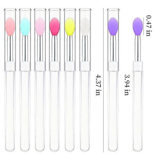 300 Pack Engångs Lip Gloss Applicators Lipstick Wands Makeup Set (Guld-300st) 1