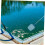 1Set Pool Cleaning Net with Detachable Pole Lightweight Mesh for Debris 2