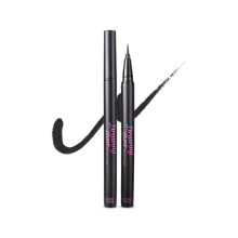 ETUDE Dibujo Show Lápiz Eyeliner, delineador líquido coreano, tipo bolígrafo suave, punta precisa, resistente al agua