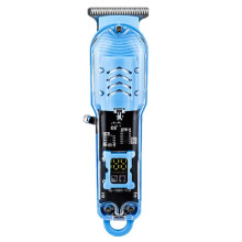 Transparenter Elektrischer Haarschneider, Professioneller Trimmer, USB-Wiederaufladbar, Haarschneidemaschine für Männer, Geschenk C