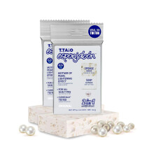 Esponjabon Mother of Pearl Soap Sponge - Cleansing Shower Scrubber - Cleaning Bath Wash Scrub - Oil Removal - Massage & Lather Foot, Elbow, & Face - B