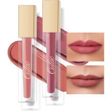 Oulac Rouge à Lèvres Liquide Mat 2 PCS, Longue Durée, Waterproof, Haute Pigmentation, Vegan