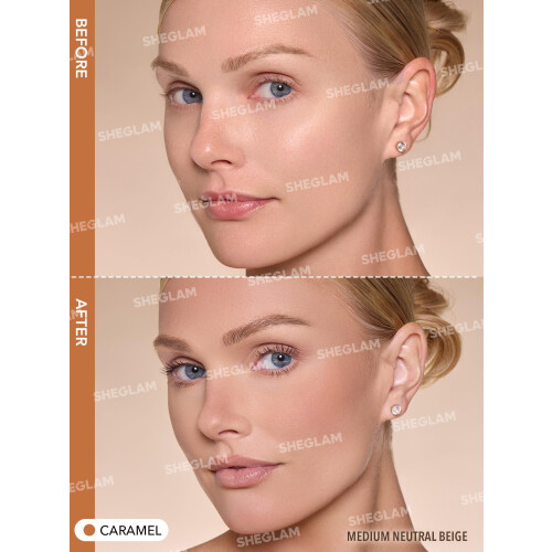 SHEGLAM Sun Beam Matte Liquid Bronzer-Caramel 1