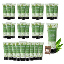 DincherBel 100er Pack Aloe Vera Feuchtigkeitshandcreme Set - Reisegröße Nicht-fettende Handlotion für trockene Haut