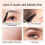 Eyebrow Pen, 2-in-1 Waterproof Pencil with 4 Tip Microblading and Ultra-Precise Pencil 5