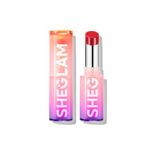 SHEGLAM Mirror Kiss High-Shine Lipstick Silky Jelly Texture Hydrated&Smooth Lip Gloss-Main Character