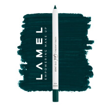 Lápiz de Ojos Lamel Verde, Gel Eyeliner Ultra Larga Duración, Impermeable, Resistente a Manchas