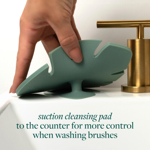 EcoTools EcoTools Makeup Brush Cleansing Pad, Silicone Cleaner Mat For Deep Cleaning Brushes 2