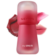THESAEM Saemmy's Crema Velvet Tint - 06 Cherry Topping Pink Red - Tinte Labial Velvety Coreano