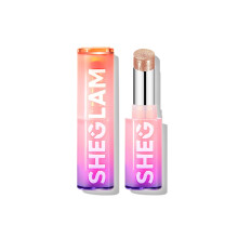 SHEGLAM Mirror Kiss High-Shine Lipstick Silky Jelly Texture Hydrated&Smooth Lip Gloss-Own Your Shine