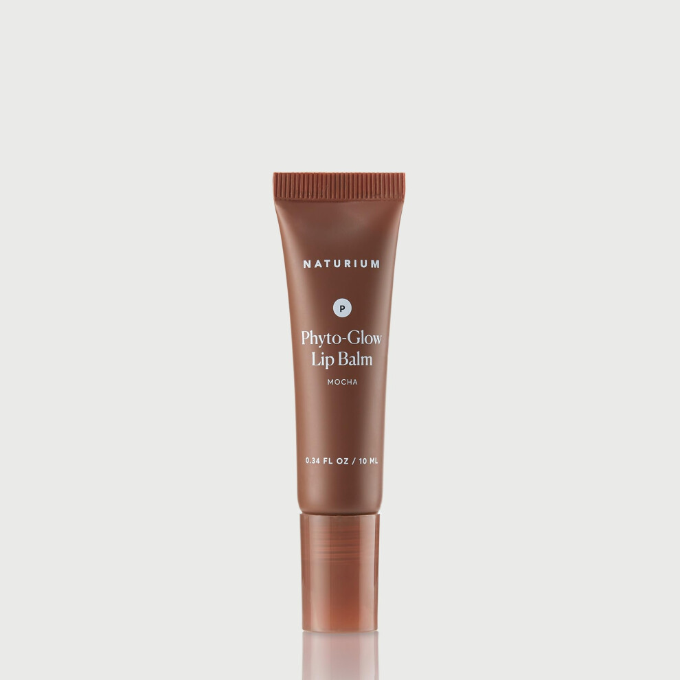 Naturium Phyto-Glow Lip Balm | With Shea Butter & Squalane, Sheer Tinted Colour | 10 ml, Mocha - Image 2