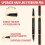 LAVONE 2-in-1 Waterproof Eyebrow Pen met Microblading en Curved Precise Tip 2
