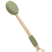 Slick - Aplicador de Loción, 17 Pulgadas, Verde Oliva, Aplicador de Loción de Espalda, Orgánico, Lavable, Autobronceador