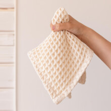 Viva Maison Set di 8 Panni Waffle Naturali Non Tinti - Cotone Turco 100% di Qualità Premium