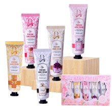 PPEIWASTE 5 Paquete Crema de Mano para Manos Secas Agrietadas, Rellenos de Canasta de Pascua, Regalos para Mujeres, Día de la Madre
