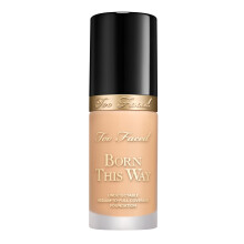 Too Faced Born This Way Natural Finish Longwear Liquid Foundation | Medium-To-Full Coverage | Hydrating + Oil Free 1.01 fl. oz.