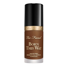 Too Faced Born This Way Natural Finish Longwear Liquid Foundation | Medium-To-Full Coverage | Hydrating + Oil Free 1.01 fl. oz.