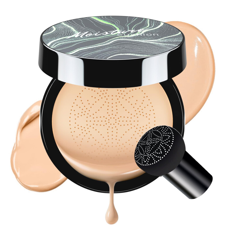 Cream Cc Foundation Air Cushion Bb Flawless Longlasting Moisturizing Brightening Concealer