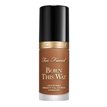 Too Faced Born This Way Natural Finish Longwear Liquid Foundation | Medium-To-Full Coverage | Hydrating + Oil Free 1.01 fl. oz.