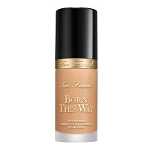 Too Faced Born This Way Natural Finish Longwear Liquid Foundation | Medium-To-Full Coverage | Hydrating + Oil Free 1.01 fl. oz.