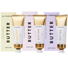 54 Thrones Bundle Maternité : Beurre Corporel Lavande, Rose & Vanille, Soin Sec Intensif