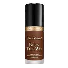 Too Faced Born This Way Natural Finish Longwear Liquid Foundation | Medium-To-Full Coverage | Hydrating + Oil Free 1.01 fl. oz.