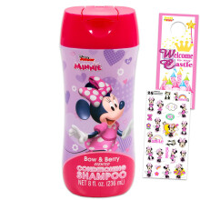 Champú, Acondicionador y Gel de Baño Minnie Mouse 8 Oz - Conjunto con Gel de Baño 3 en 1
