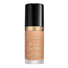 Too Faced Born This Way Natural Finish Longwear Liquid Foundation | Medium-To-Full Coverage | Hydrating + Oil Free 1.01 fl. oz.