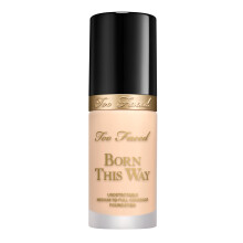 Too Faced Born This Way Natural Finish Longwear Liquid Foundation | Medium-To-Full Coverage | Hydrating + Oil Free 1.01 fl. oz.