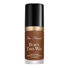 Too Faced Born This Way Natural Finish Longwear Liquid Foundation | Medium-To-Full Coverage | Hydrating + Oil Free 1.01 fl. oz.