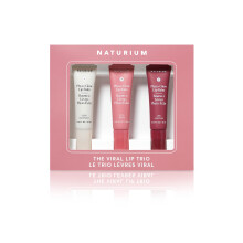 Naturium Viral Lip Trio - Phyto-Glow Lip Balm Med Sheasmör & Squalane, 3 x 10 ml
