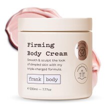 frank body Firming Body Cream | Helps Reduce Look of Stretch Marks & Dimples | Caffeine & BODY 3 COMPLEX | Hyper-Hydrating Formula | Vegan & Cruelty F