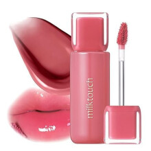 MILKTOUCH Jelly Fit Lip Tint (04 Mute-Ficial Plum) con Efecto Voluminizador y Textura Hidratante