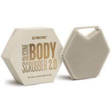 TOOLETRIES Body Scrubber 2.0 - Scrubber in Silicone Premium per Pelle - Setole Lunghe e Ergonomiche