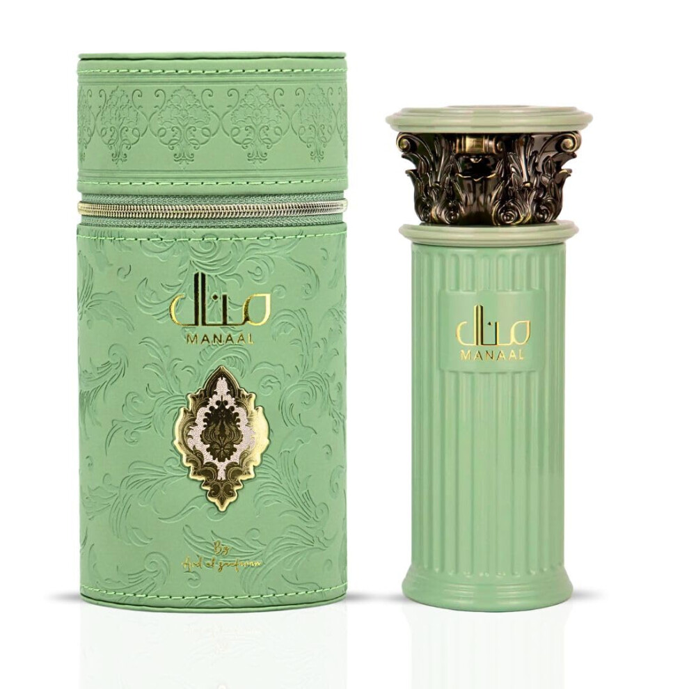 Ard Al Zaafaran Cream Manaal Eau De Parfum Spray 100 Ml (3.4 Oz) Long Lasting Arabian Perfumes For Women - A Whimsical Symphony Of Pistachio & Vanill