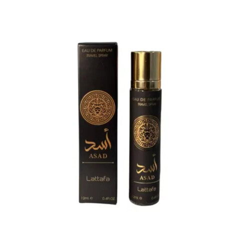 LATTAFA Lattafa Asad Unisex Eau de Parfum Spray, 0.4 Ounce (12ML)
