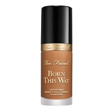 Too Faced Born This Way Natural Finish Longwear Liquid Foundation | Medium-To-Full Coverage | Hydrating + Oil Free 1.01 fl. oz.