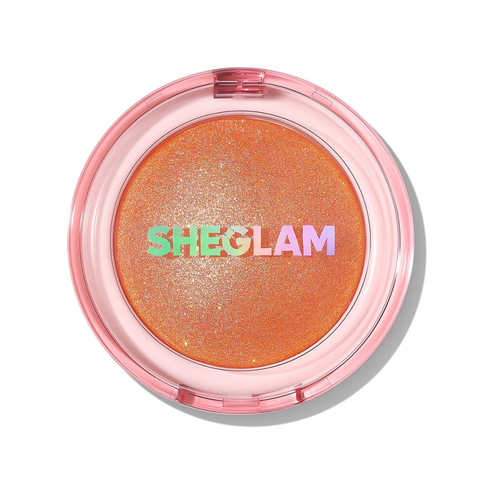 Sheglam Red Glowchi Bouncy Highlighter Mochi-Like Formula Highlighter Long-Lasting Shimmer Makeup- Bean