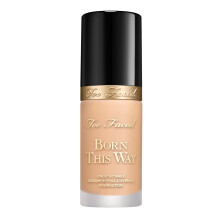 Too Faced Born This Way Natural Finish Longwear Liquid Foundation | Medium-To-Full Coverage | Hydrating + Oil Free 1.01 fl. oz.