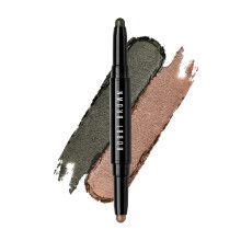 Bobbi Brown Dual-Ended Long-Wear Cream Shadow Stick | Swipe & Go Oogschaduwstick | 24-Uur Houdbaarheid, 0.06 Ounce, Caf?/Gilded Gre