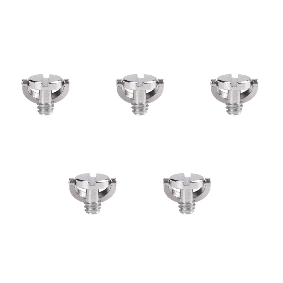 D Shaped 1/4 3/8 Inch Metal Camera Screw Quick Release Tripod Adapter For Dslr And Mirrorless Cameras 9189345434136