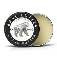 Beurre pour Barbe Baby Faced de Tuscan Cooper - Baume Hydratant pour Tous Types de Cheveux - 4oz