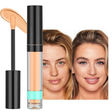 Corrector Líquido de Cobertura Completa, Maquillaje para Mujeres Mayores, Cubre Imperfecciones & Ojeras, Acabado Mate